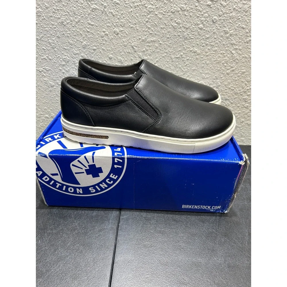 Birkenstock Oswego Leather Black EU 40 US L9 M7 Womens Mens